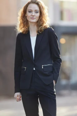 5328 Bine blazer, gold 20 Black RDF368