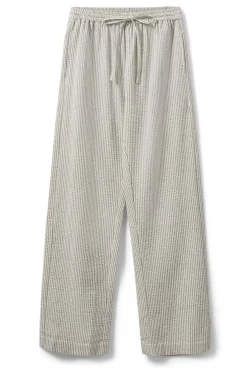ABIGAILESW TROUSERS 0146 Antique White w Black SNOS580