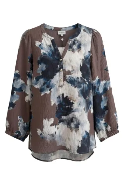 Agatha blouse Brown 17034
