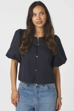 Aisa Dull Satin Navy 164658