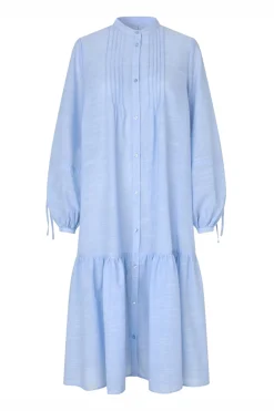 AlannaLL Maxi Dress LS 22 Light Blue 261653026