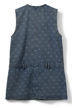 ALBERTINESW DENIM MINI DRESS 5036 Blue S261201