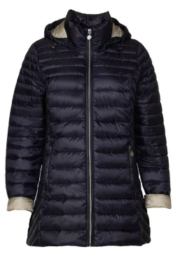 Albina Light Down Navy/Asure green 2805400T