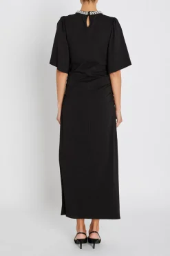 AlnusBBNathala Trim dress Black BBW4960