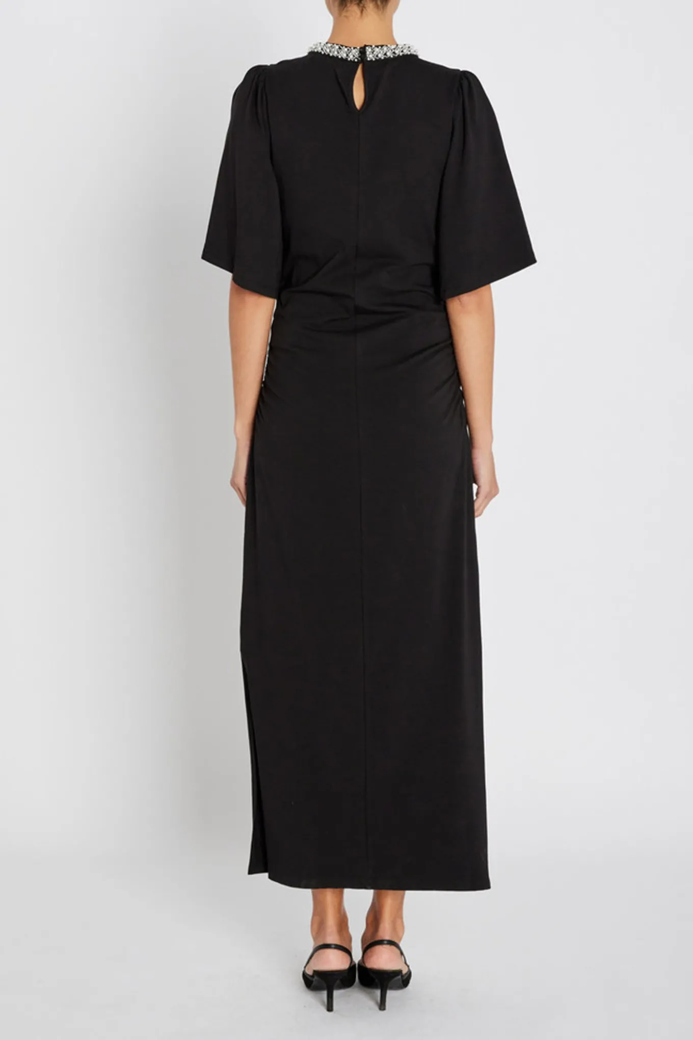 AlnusBBNathala Trim dress Black BBW4960