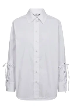 Alvina Pure Tie Shirt White HL10388