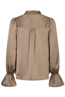 Amara Heavy Sateen Bedaz DARK TAUPE 166578