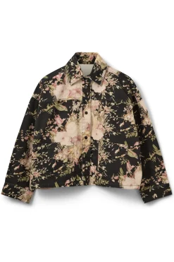 AMAYASW BOXY DENIM JACKET 9069 Flower mix S261125