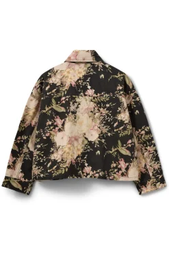 AMAYASW BOXY DENIM JACKET 9069 Flower mix S261125