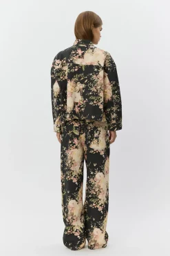 AMAYASW BOXY DENIM JACKET 9069 Flower mix S261125