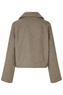 AmiriLL Short Jacket LS 87 Dark Mokka 254196025