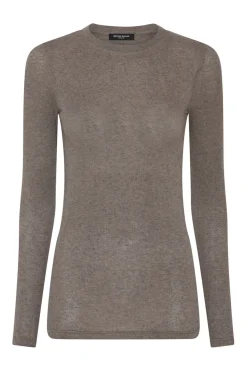 AngelaBB LS Tshirt Morel BBW1071N