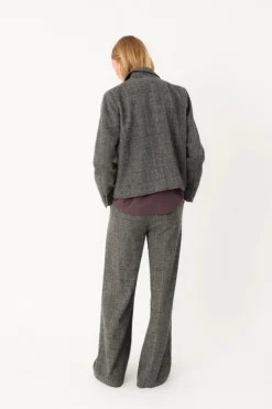 AntonellaLL Short Blazer 10 Grey 254836028