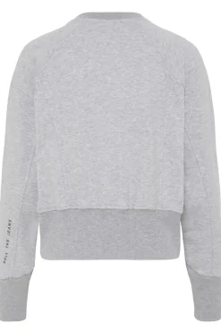 BAALBERTA SWEAT CARDIGAN MEDIUM GRAY MELANGE 90000593 50408097