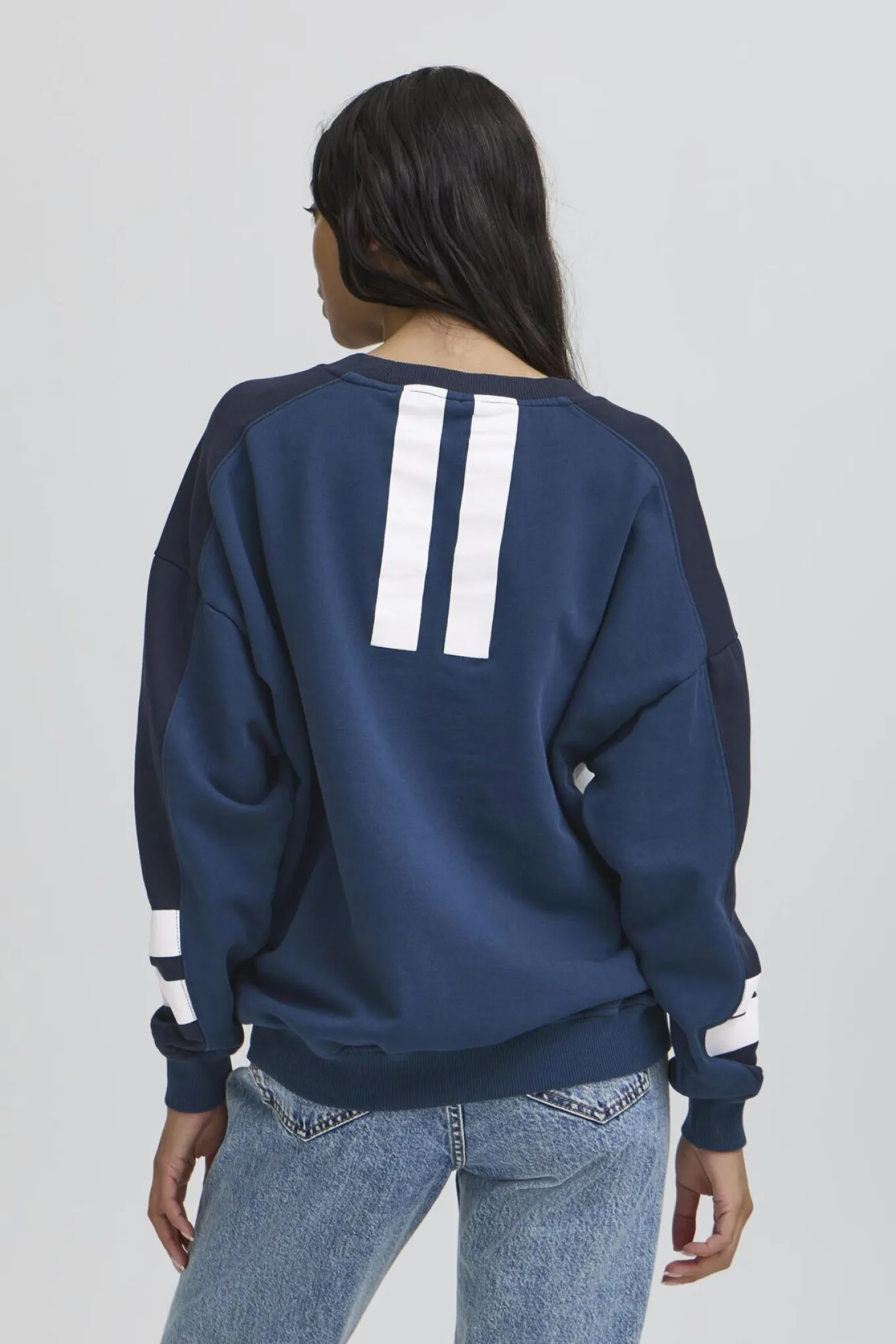 BABADINI COLORBLOCK SWEAT Moonlit Ocean 50405318