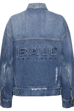 BACAMMIE DENIM JACKET MEDUIM BLUE WASH 50405311