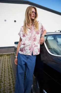 BadalLL Shirt SS 74 Flower Print