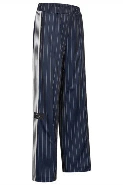 Baggy Pin Stripe Track Pants Navy HL10493