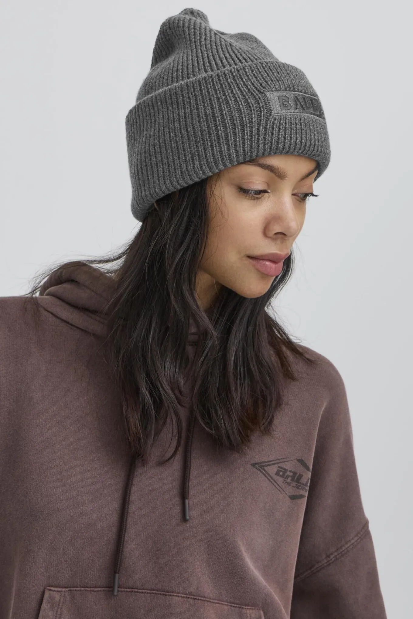 BAROMANA BEANIE Dark grey melange 50405364