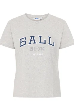 BASATINO TSHIRT Medium Grey Melange 50405153