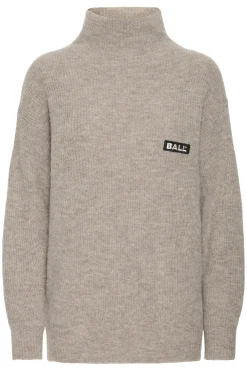 BASTACY HIGH NECK PULLOVER Vintage Khaki 50405352