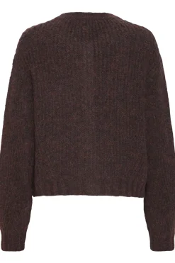 BASTACY RIB CARDIGAN Coffee Bean 50405351