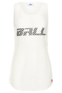 BAVALIENZO MESH TANKTOP Blanc de Blanc 50405304