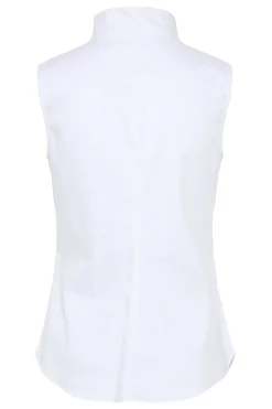 BelinaIW Sleeveless Shirt Pure White 300001 30111204