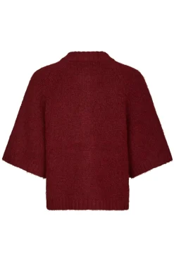 Benuta Fluffy Dark Red 165816