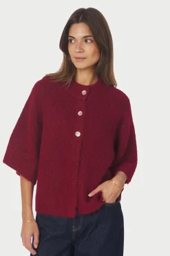 Benuta Fluffy Dark Red 165816