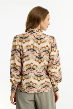 Bitten blouse Rose 16953