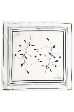 BLACK TWIG Scarf Large 0003 White Alyssum 2510330219