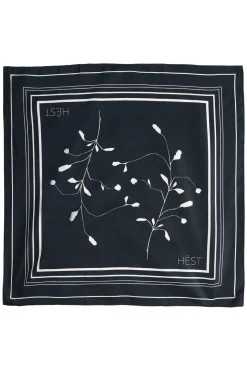 BLACK TWIG Scarf Small 9000 Jet Black 2510330220