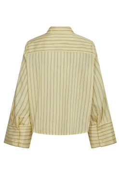 BlaineCC Bell Sleeve Shirt 171PaleYellow 45054