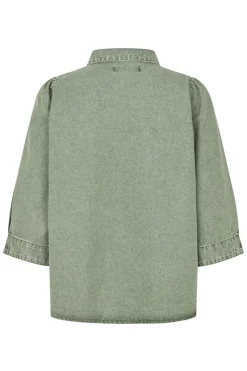 Bonoll Shirt Ss 49 Dusty Green 261621044