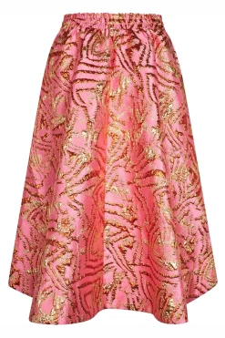 BristolLL Midi Skirt 51 Pink 261442021
