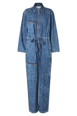 CamdenLL Jumpsuit LS 100 Washed Denim 254204000