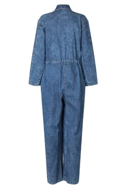 CamdenLL Jumpsuit LS 100 Washed Denim 254204000