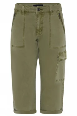 Capri w leg pocket 466Green 6103/448