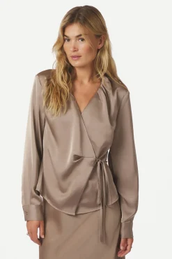 Caprina Heavy SAateen DARK TAUPE 166961