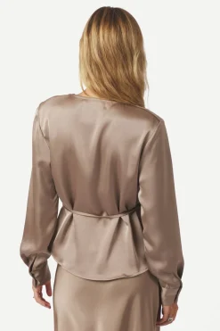 Caprina Heavy SAateen DARK TAUPE 166961