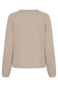 cashmere cardigan Cream Melange 50067