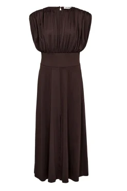 CattiaCC Dress 145Dark Brown 36415