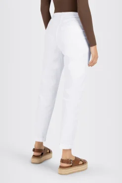 Chino turn up 010white 3075/00 0434L