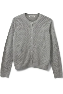 CISSESW CARDIGAN 8010 Grey melange SNOS660