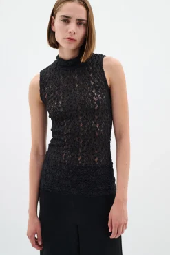 CivahIW Turtleneck Top Black 30109935