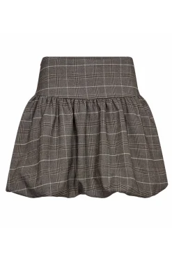 ClaudineCC Balloon Mini Skirt 154Walnut 34221