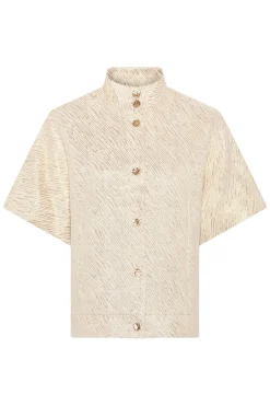 CocosBBCarly waistcoat Gold BBW4794