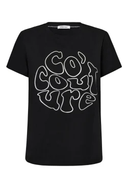 CocoutureCC Foil Tee 96Black 33198