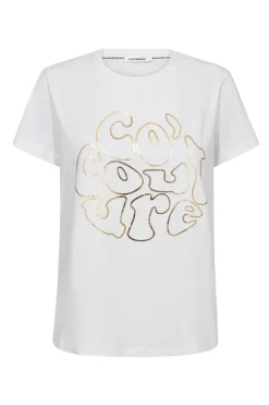 CocoutureCC Foil Tee 44148WhiteGold 33198